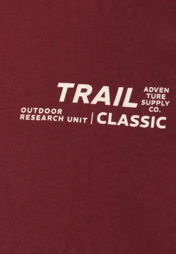 T-shirt à col rond avec chestprint