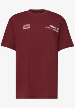 T-shirt à col rond avec chestprint
