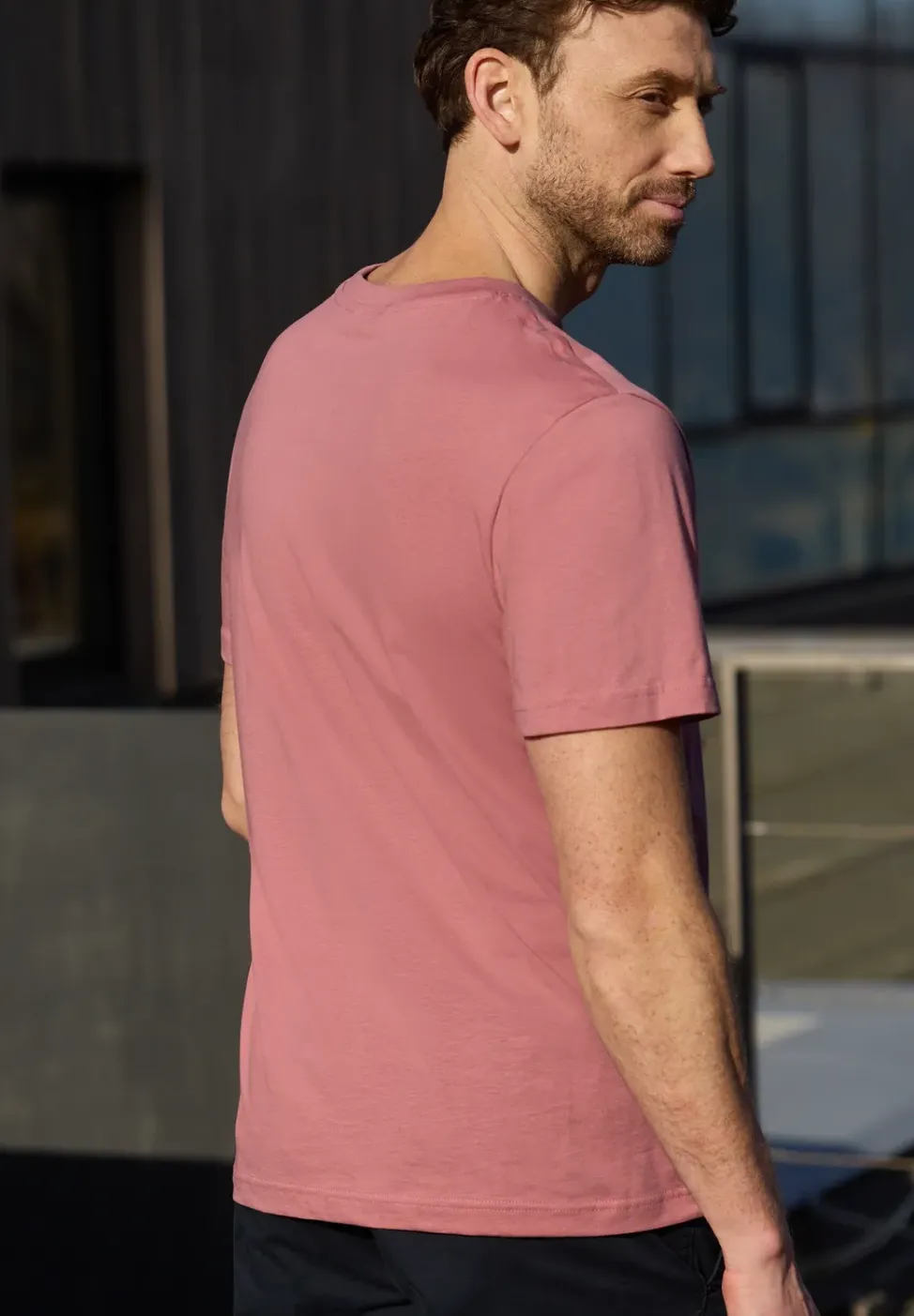 T-shirt à col rond avec chestprint