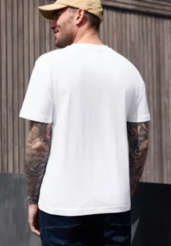 T-shirt à col rond avec chestprint