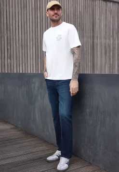 T-shirt à col rond avec chestprint
