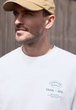 T-shirt à col rond avec chestprint