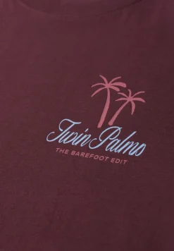 T-shirt à col rond avec chestprint