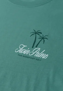 T-shirt à col rond avec chestprint