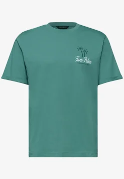T-shirt à col rond avec chestprint