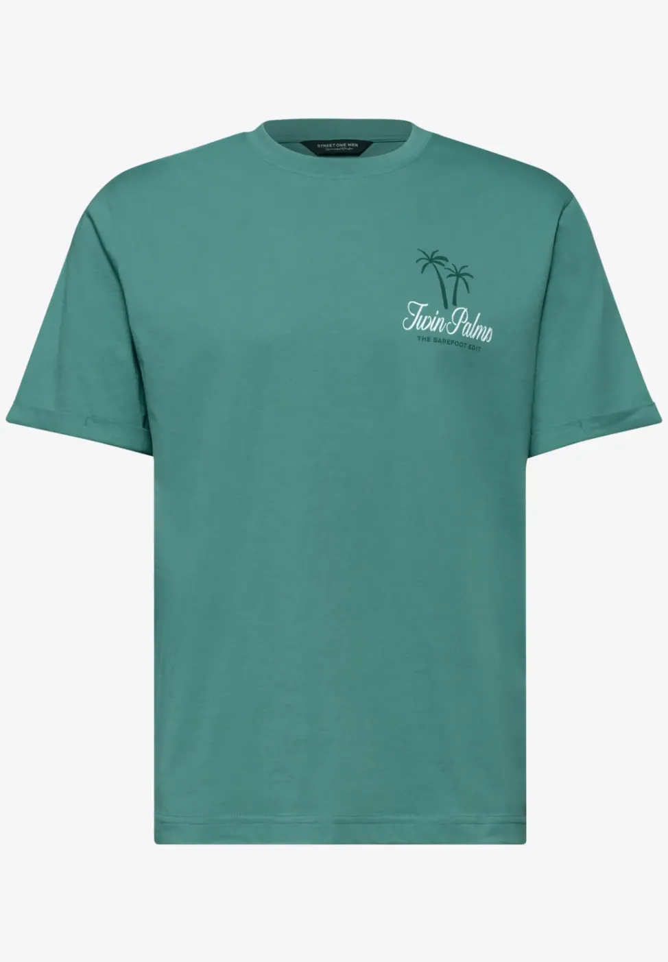 T-shirt à col rond avec chestprint