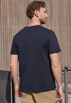 T-shirt à col rond avec chestprint