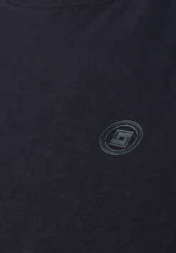T-shirt à col rond avec détail turn-up