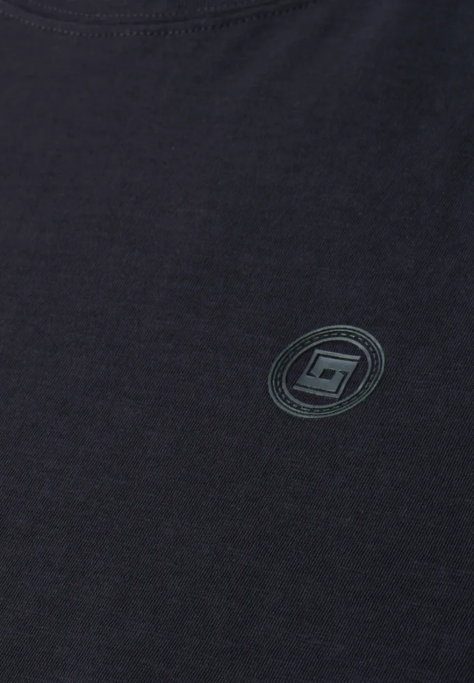 T-shirt à col rond avec détail turn-up