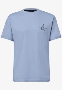 T-shirt à col rond avec impression arrière