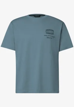 T-shirt à col rond avec impression arrière