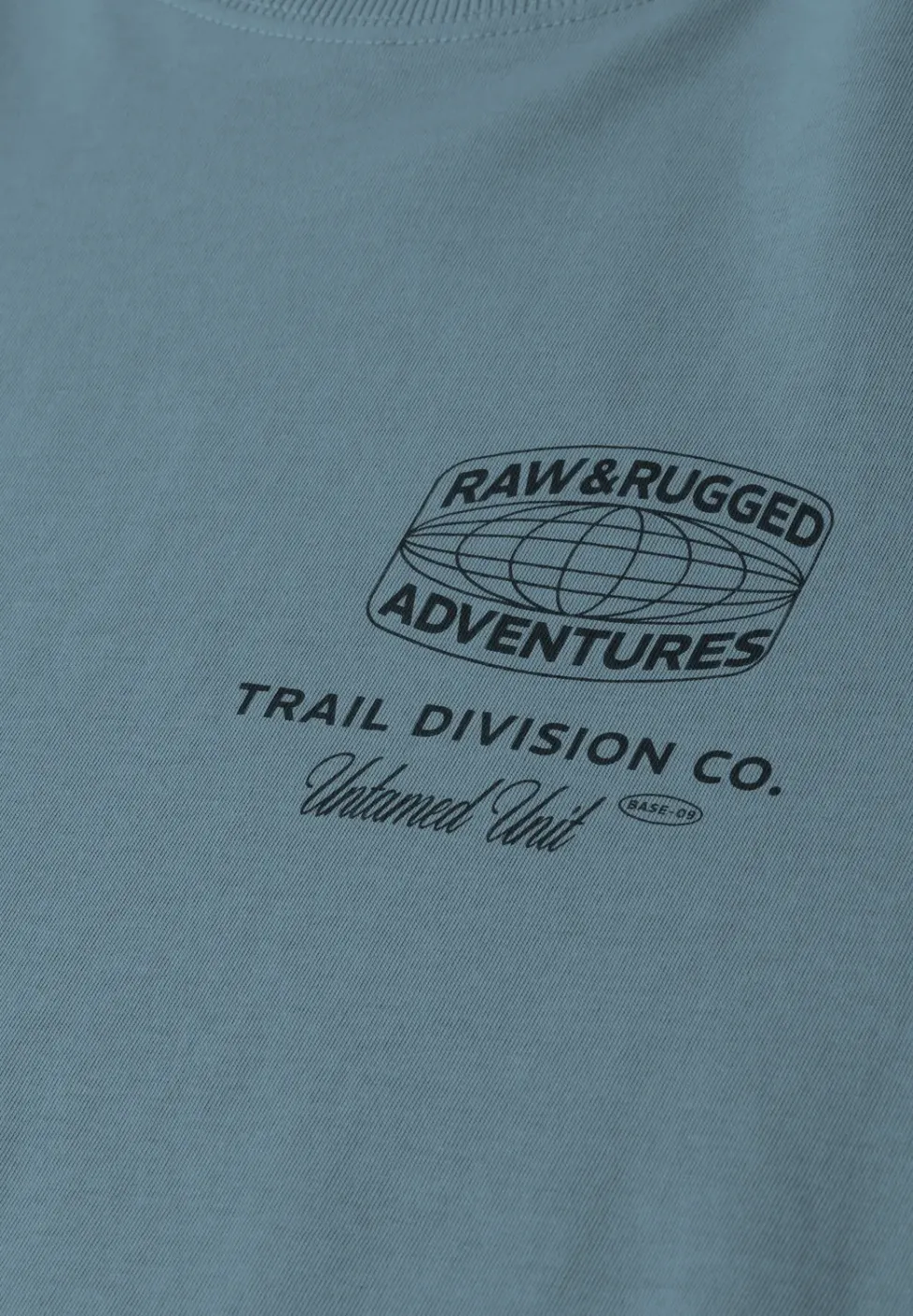 T-shirt à col rond avec impression arrière