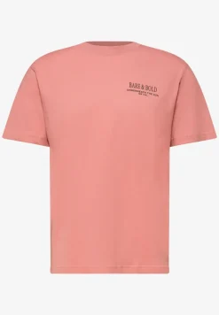 T-shirt à col rond avec imprimé au dos