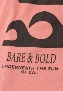 T-shirt à col rond avec imprimé au dos