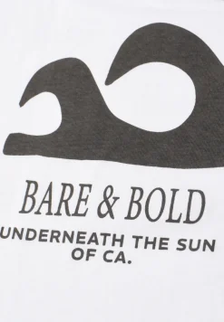T-shirt à col rond avec imprimé au dos