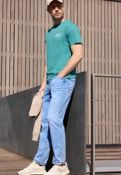 T-shirt à col rond avec imprimé au dos