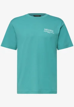 T-shirt à col rond avec imprimé au dos