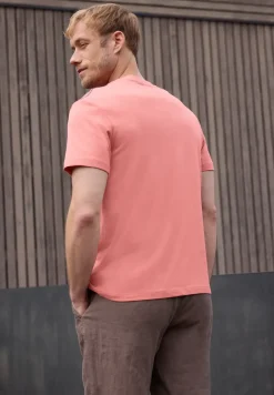 T-shirt à col rond et imprimé sur le devant
