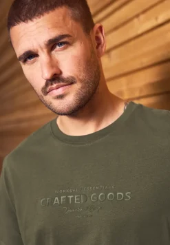 T-shirt doux avec wording