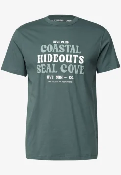 T-shirt en coton avec wording