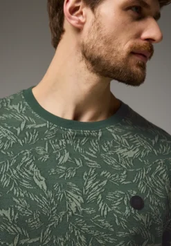 T-shirt en jacquard