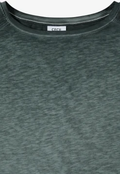 T-shirt en jersey au look garment dye
