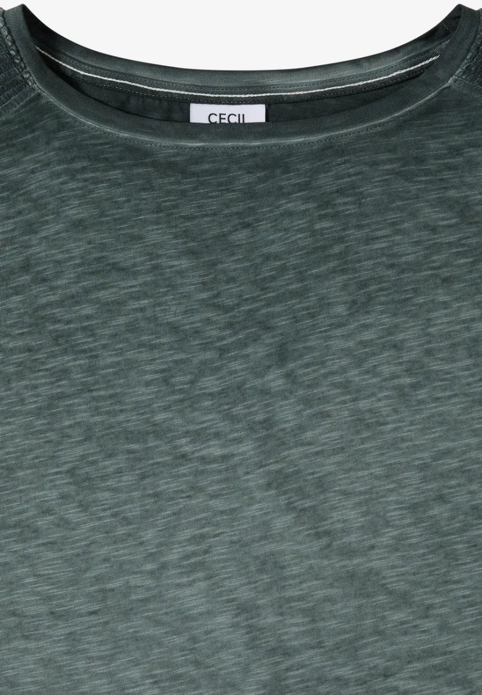 T-shirt en jersey au look garment dye