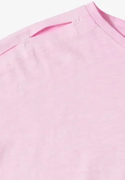 T-shirt en jersey teint en pièce à l’aspect délavé