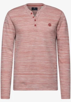 T-shirt Henleys dans un look mélangé
