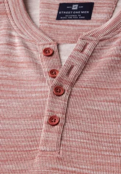 T-shirt Henleys dans un look mélangé