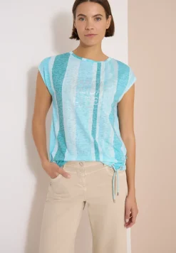 T-shirt à l'effet dévoré