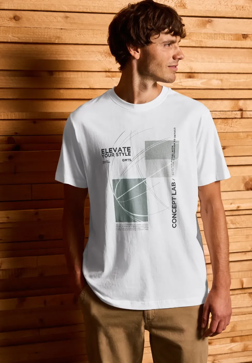 T-shirt à l'imprimé graphique