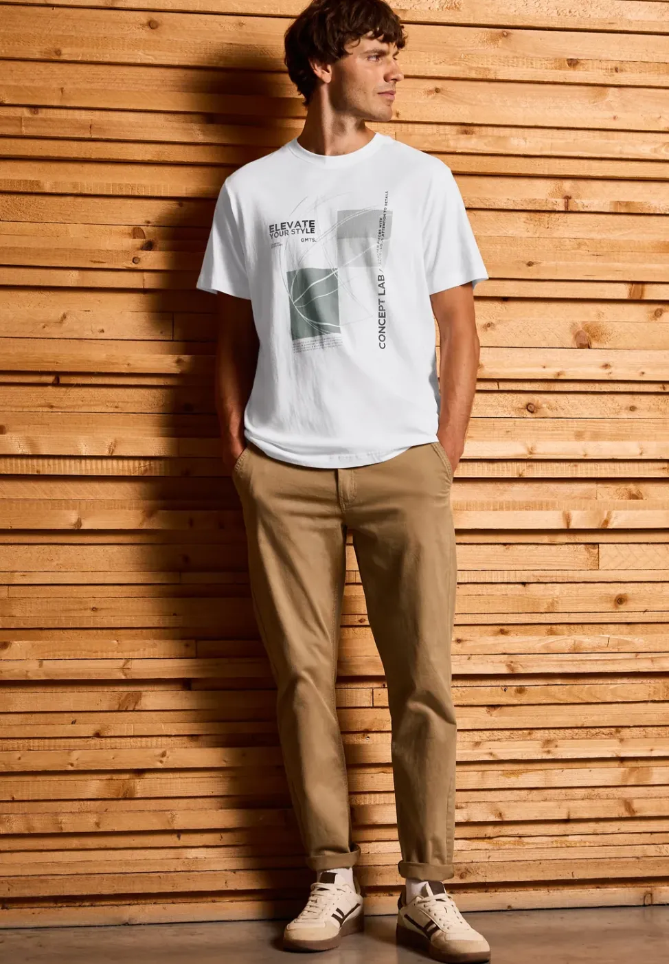 T-shirt à l'imprimé graphique