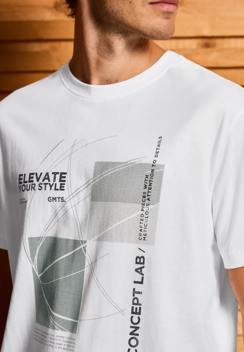 T-shirt à l'imprimé graphique