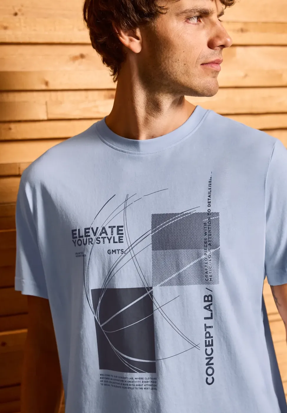 T-shirt à l'imprimé graphique