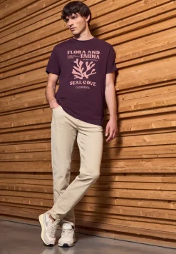 T-shirt à l'imprimé marin