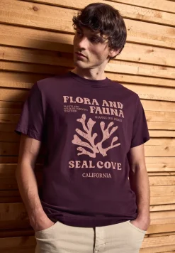 T-shirt à l'imprimé marin