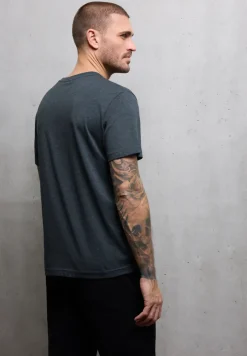 T-shirt à look mélangé