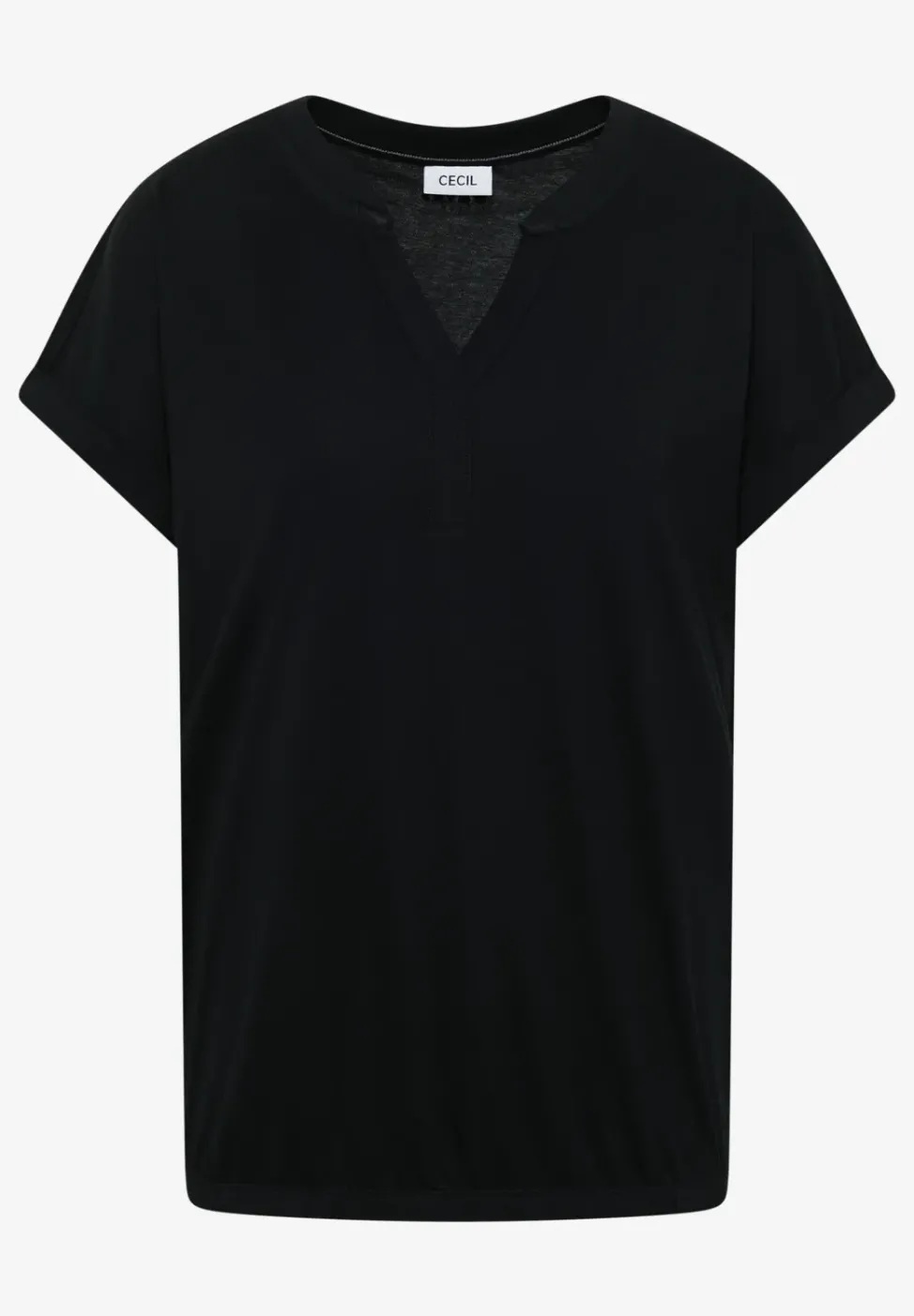 T-shirt à manches courtes en forme de tunique