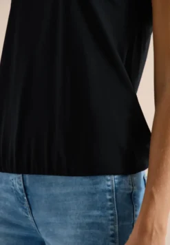 T-shirt à manches courtes en forme de tunique