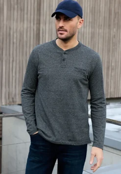 T-shirt à manches longues avec broderie