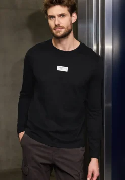 T-shirt à manches longues avec imprimé