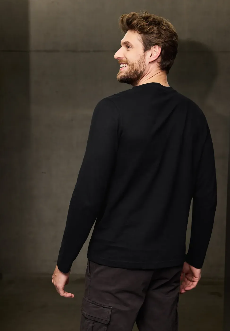 T-shirt à manches longues avec imprimé