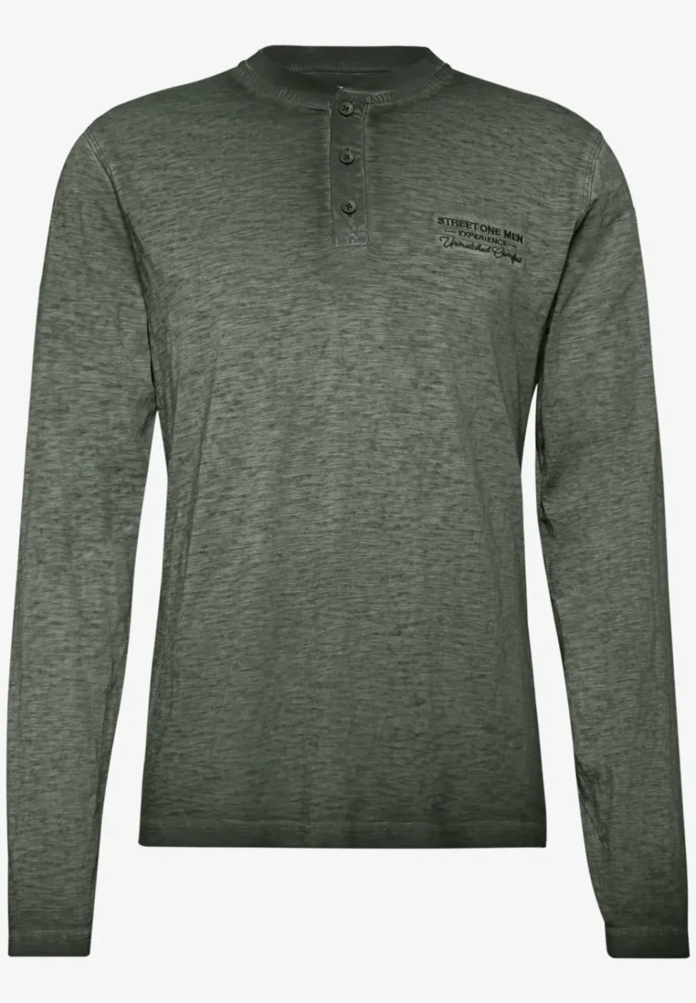 T-shirt à manches longues Henley