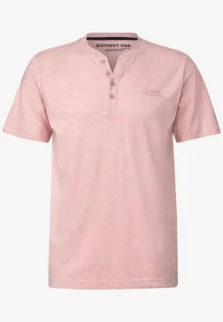 T-shirt mélangé Henley