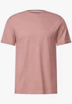 T-shirt ras du cou avec turn-up