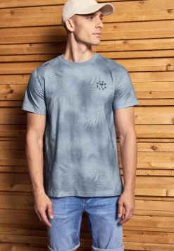 T-shirt ras du cou à motifs