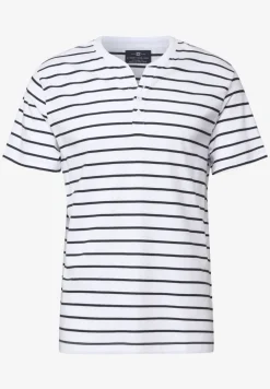 T-shirt rayé Henleys