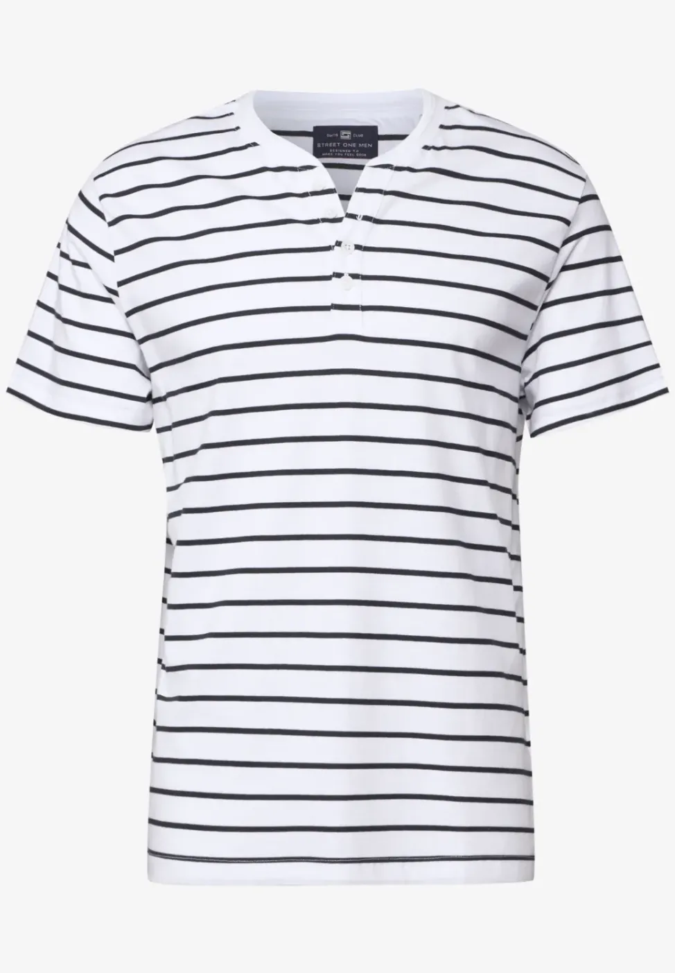 T-shirt rayé Henleys