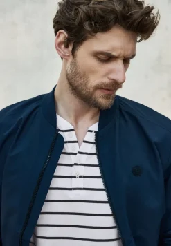 T-shirt rayé Henleys